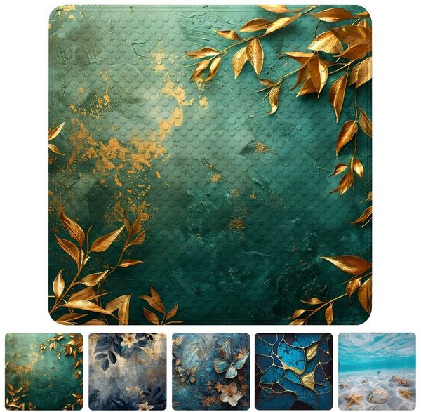 Sanilo Duschmatte mit Motiv, viele schöne Badematten zur Auswahl, rutschfeste & sichere Badematte, hochwertig, Kunststoff PVC, quadratisch, 230 extra starke Saugnäpfe, 53 x 53 cm, waschbar