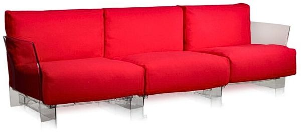 Kartell Pop Sofa Gänsedaunen/Baumwollstoff
