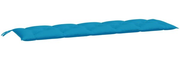 vidaXL Gartenbank-Auflagen 2 Stk. Hellblau 180x50x7 cm Oxford-Gewebe 361720 Bild 3