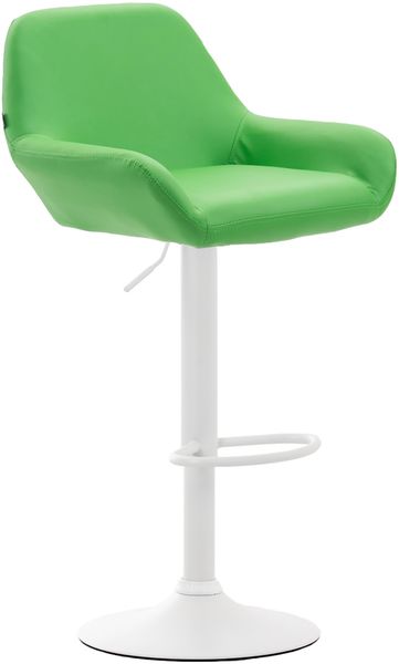 Barhocker Braga Kunstleder weiß [314517]