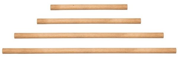 Natural Goods Berlin Kleiderstange GARD Rundstab (1 St), Massivholz aus Eiche, Garderobenstange, unbehandelt, 80cm x 3cm