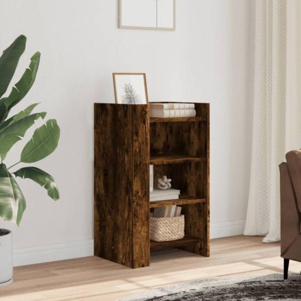 vidaXL Sideboard Räuchereiche 45x35x75 cm Holzwerkstoff 848385