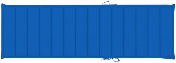 vidaXL Sonnenliegen-Auflage, Oxford-Gewebe königsblau, 200 x 70 x 3 cm Bild 2
