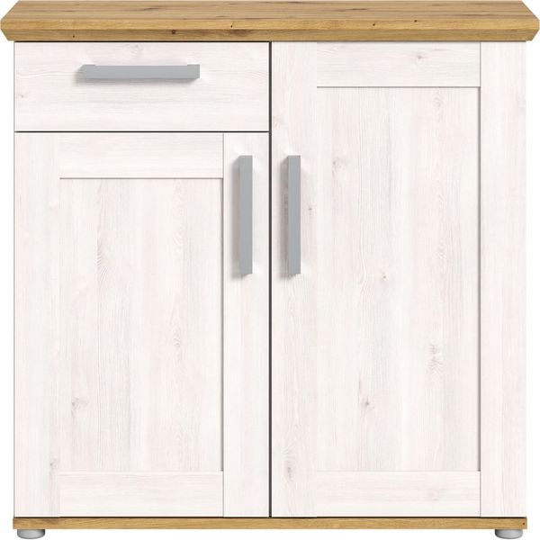 Kommode Mirano in weiß Lärche Landhaus 95 cm Bild 2