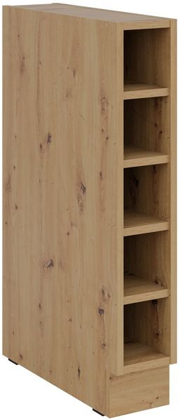 Unterschrank Regal 15 cm Eiche Artisan Küchenzeile Küchenblock Küche