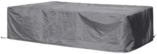 Perel Wetterfeste Schutzhülle für Garten Lounge Set, Polypropylen grau, 260 x 200 x 80 cm