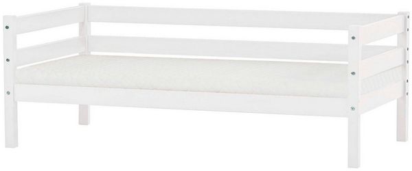 Hoppekids Einzelbett ECO Comfort Kinderbett, Kiefer Massivholz, Jugendbett inkl. Rollrost, 70x160 cm, wahlweise in verschieden Farben/ Matratze/ Absturzsicherung