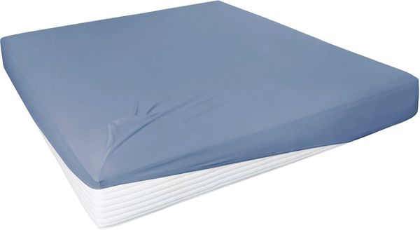 Primera Spannbettlaken Elasthan-Feinjersey, Jersey-Elasthan, Gummizug: rundum, (1 Stück), Aus 95% gekämmter Baumwolle und 5% Elastan