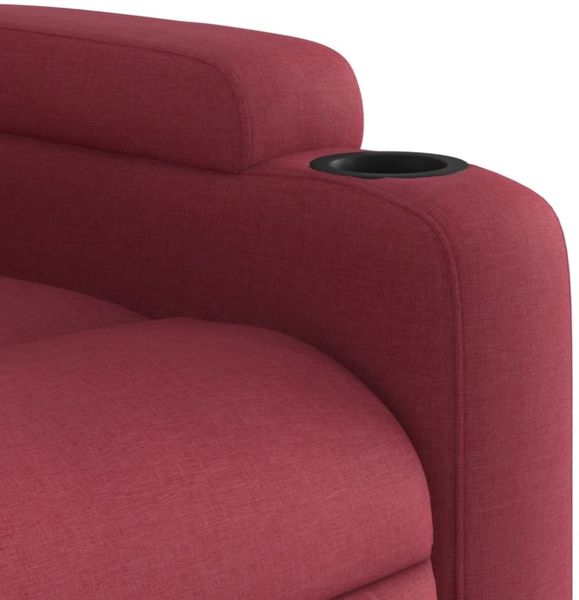 vidaXL Relaxsessel Weinrot Stoff 372406 Bild 4