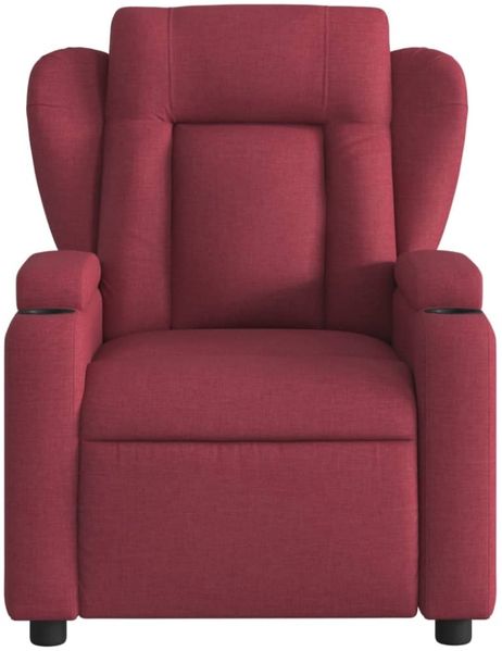 vidaXL Relaxsessel Weinrot Stoff 372406 Bild 3