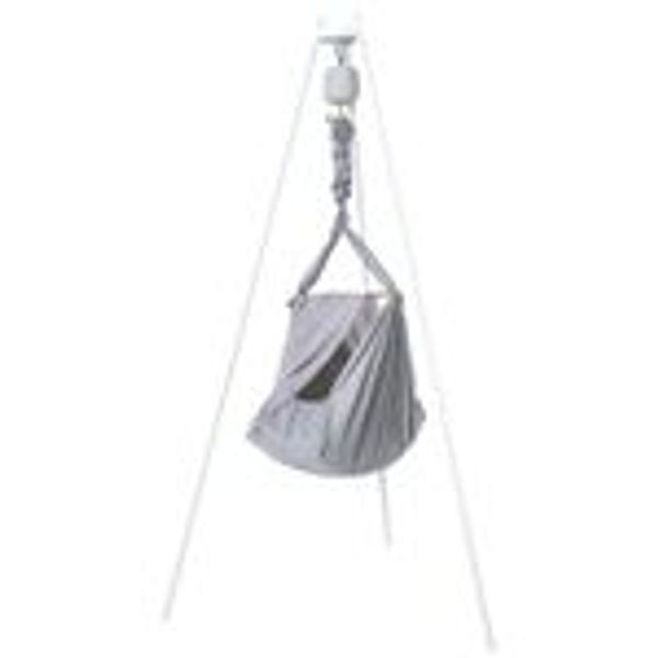 Membantu Premium Set inkl. Ständer und Federwiegenmotor LeeLoo02 Grey