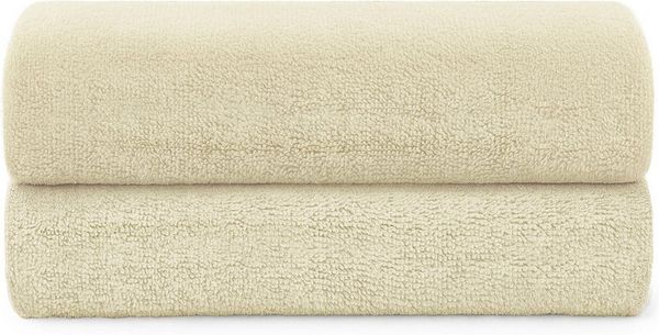 Blumtal Badetücher Premium weiche Frottier 2er Set mit Aufhängschlaufen, Frottee (2-St), Baumwolle Oeko-TEX Zertifiziert, saugstark