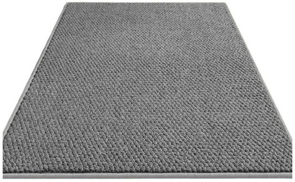 Agger Fußmatte Rutschfest Fußmatte Außen und Innen, Wasserdicht Eingangsteppich, 40*60cm, Waschbar Türmatte, Absorbierend Fussmatte für Hund, Eingang, Haustür