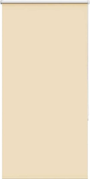 vidaXL Verdunkelungsrollo Beige 80x175cm Stoffbreite 75,7 cm Polyester 4010760