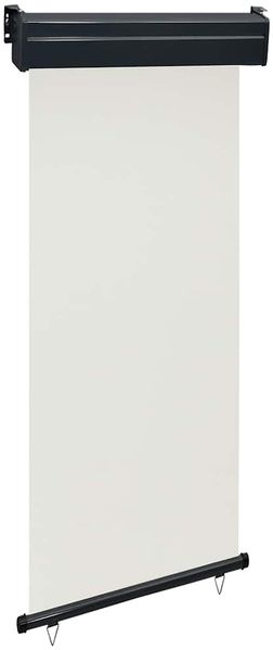 vidaXL Balkon-Seitenmarkise 85x250 cm Creme 48407