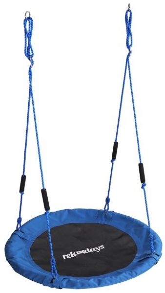 Relaxdays Nestschaukel Kinder Schaumstoffgriffe