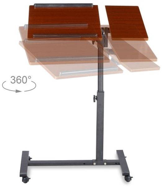 Relaxdays Laptoptisch mit verstellbarem Mauspad Bild 7