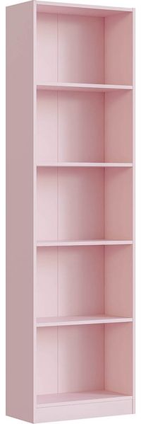 Bücherregal >i-JOY< in Rosa - 52x180x25 (BxHxT)