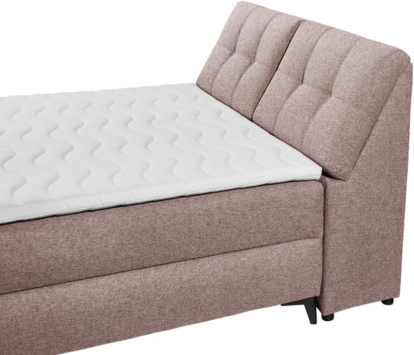 Boxbett >ATLANTIS 6< 140x200 cm Liegefläche, Bezug in flamingo - 145x102x240cm (BxHxT) Bild 9
