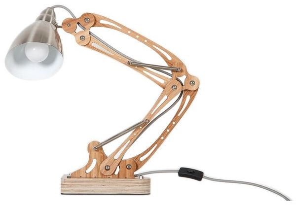 Tischlampe Merop Teak