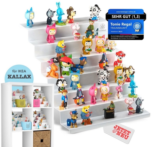 Traumbaum® Tonie Regal als Einsatz für Ikea Kallax | Ohne Tonie Box Aussparung