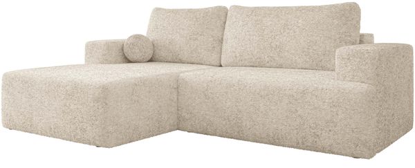 Ecksofa Mivo (Farbe: Fredo 15, Seite: Links)