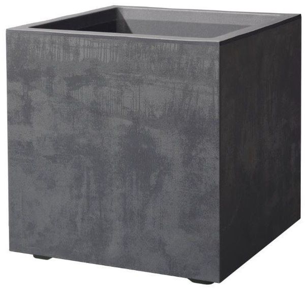 Deroma Pflanztopf Millenium Kunststoff anthrazit 49 cm