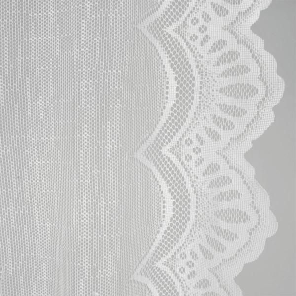 Arsvita Schwalbenschwanz Bistrogardine in weiß (BxL) 100 x 160 cm - Design: Sonnenblumen Bild 4