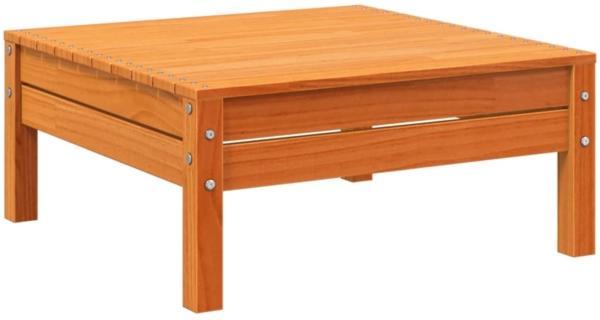 vidaXL Gartenhocker Wachsbraun Massivholz Kiefer 838016