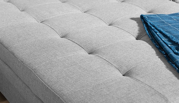 ELTAP 'Sorento', Ecksofa, Eckcouch, Braun / Braun, 78 x 194 x 296 cm, Rechts Bild 7