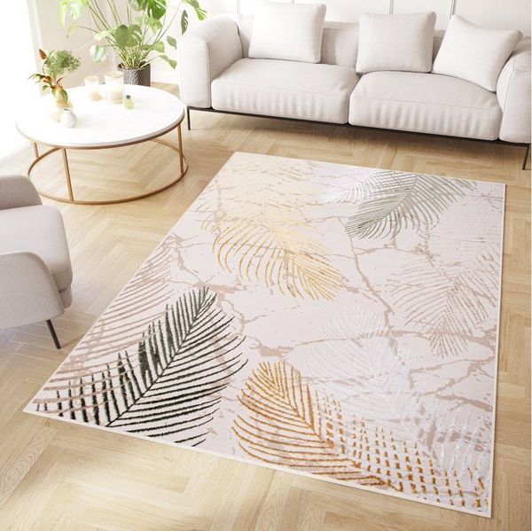 Tapiso Teppich CRYSTAL, rechteckig, Höhe: 8 mm, Wohnzimmer, Schlafzimmer, modern Design