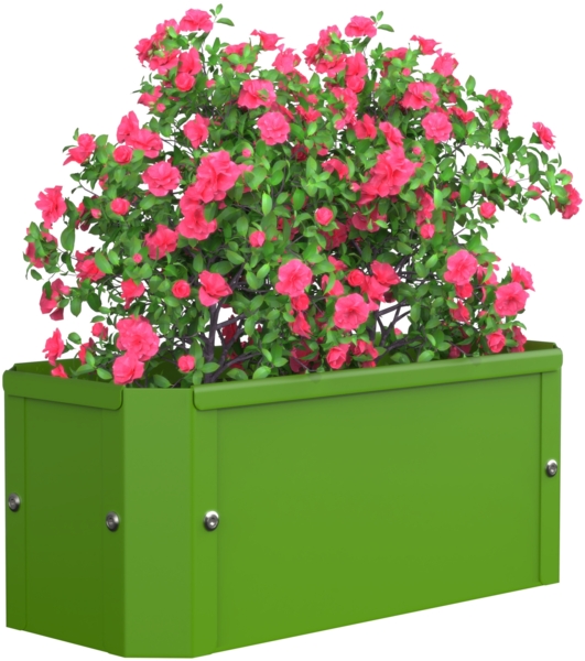 VCM Blumentöpfe Balora 921105 Grün H. 16 x B. 39 x. T. 18 cm