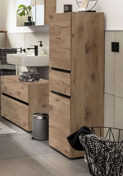 Home affaire Midischrank Wisla Höhe 130 cm, mit Türen & Schubkasten