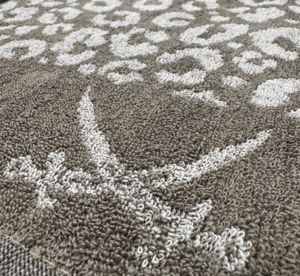 Sansibar Sylt Handtuch Set 4-teiliges Handtuch Set LEO, hochwertige Handtücher edles Design, Baumwolle (Spar-Set, 4-St), 100% Baumwolle, langlebig, saugstark, leicht gezwirnt