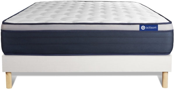 Actilatex max Matratze 180x220 cm + Bettgestell mit Lattenrost, Härtegrad 4, Latex und Memory-Schaum, Höhe : 26 cm Bild 5