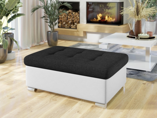 Polsterhocker Niko Groß (Farbe: Soft 017 + Soul 20) Bild 2