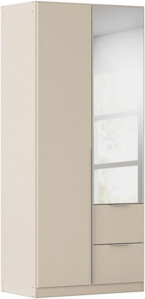 rauch Drehtürenschrank Kleiderschrank Schrank Garderobe AGORDO mit Dekor- oder Hochglanzfront (in zwei Griff-Farben, Breiten 91-360 cm) mit Außenschubkästen, in 7 Breiten und 2 Höhen MADE IN GERMANY