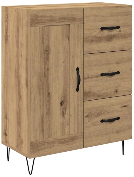 vidaXL Highboard Artisan-Eiche 69,5 x 34 x 180 cm Holzwerkstoff 3402703 Bild 5