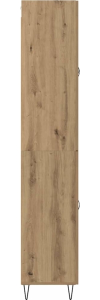 vidaXL Highboard Artisan-Eiche 69,5 x 34 x 180 cm Holzwerkstoff 3402703 Bild 8