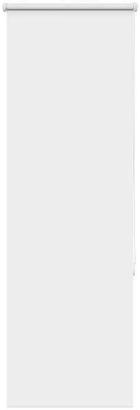 vidaXL Verdunkelungsrollo Weiß 45x130cm Stoffbreite 40,7 cm Polyester 4011871