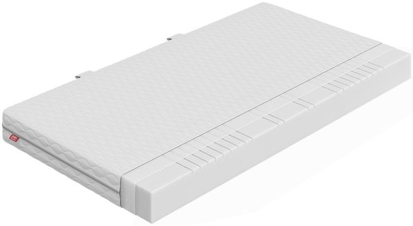 Bellabino 'Twist' Baby- und Kindermatratze 120x200 cm, Höhe 15 cm, Härtegrad H1/H2, wendbare 7-Zonen Kaltschaummatratze, abnehmbarer Bezug, Matratze für Kinder ab Geburt bis 13 Jahren Bild 10