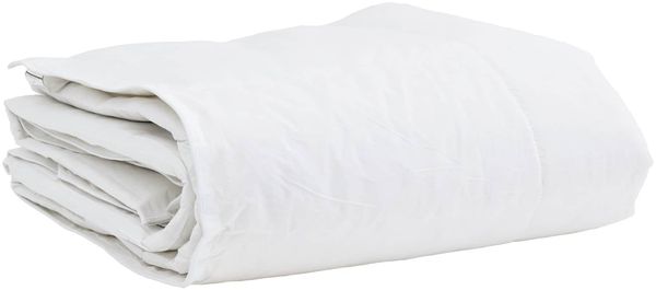vidaXL Winterbettdecke mit Kissen 2 pcs Weiß Daunenfeder 3376292 Bild 4