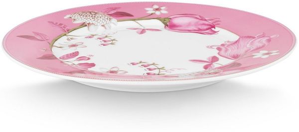 PiP Studio Speiseteller Jolie Tulip Pink Platzteller 32cm