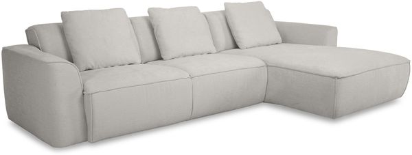 Polsterecke SANSIBAR HASLUM BB 298x174 cm braun Ecksofa Wohnlandschaft Eckcouch