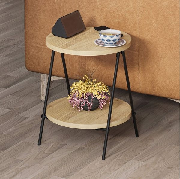 Decortie Beistelltisch Essel, Modern Beistelltisch, 35 x 35 x 42 cm