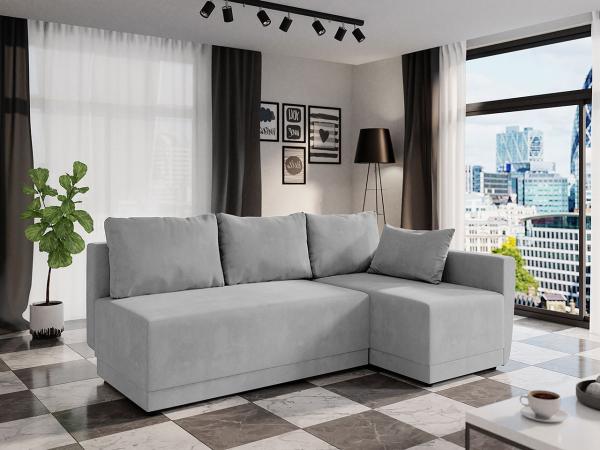 Ecksofa Zeles, Farbe: Mono 244