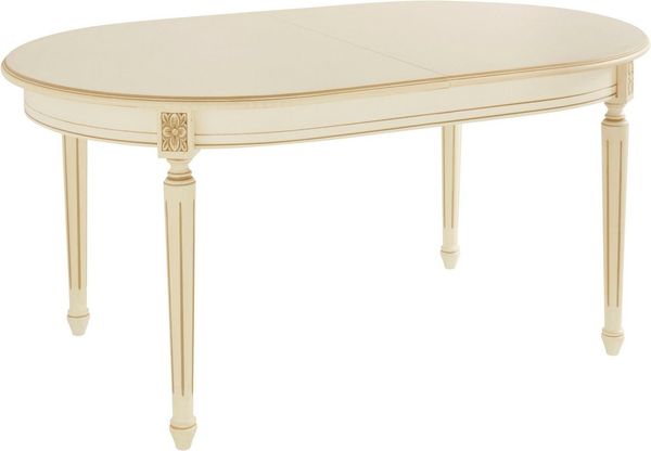 Home affaire Esstisch LUIGI, Breite 166-216 cm, natur weiß