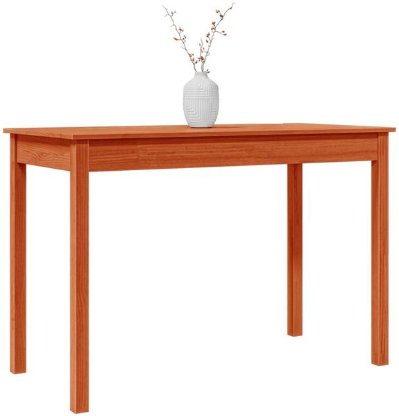 vidaXL Esstisch Wachsbraun 110x55x75 cm Massivholz Kiefer 844467 Bild 4