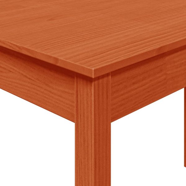 vidaXL Esstisch Wachsbraun 110x55x75 cm Massivholz Kiefer 844467 Bild 8