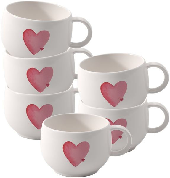 like. by Villeroy & Boch With Love Espressotasse 60 ml 6er Set